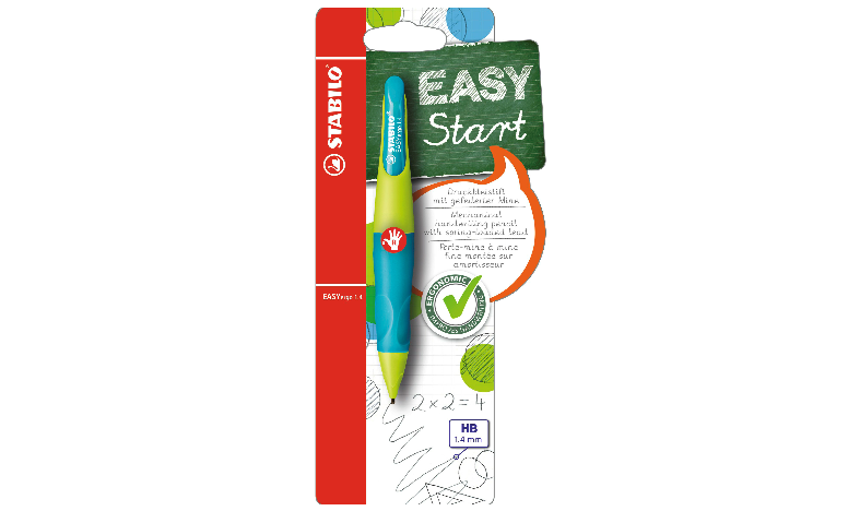 Ergonomic Mechanical Pencil - STABILO EASYergo 1.4 - Assorted Sizes and Colours