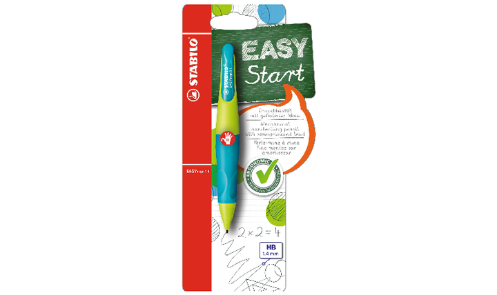 Ergonomic Mechanical Pencil - STABILO EASYergo 1.4 - Assorted Sizes and Colours