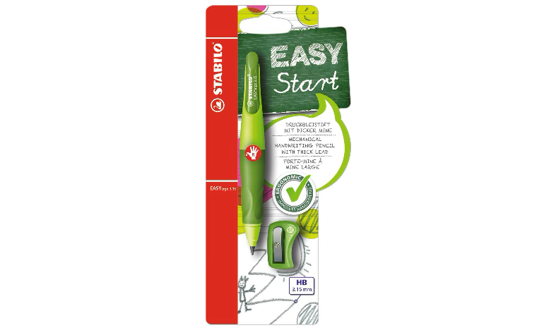 Ergonomic Mechanical Pencil - STABILO EASYergo 3.15 + Sharpener - Assorted Sizes and Colours