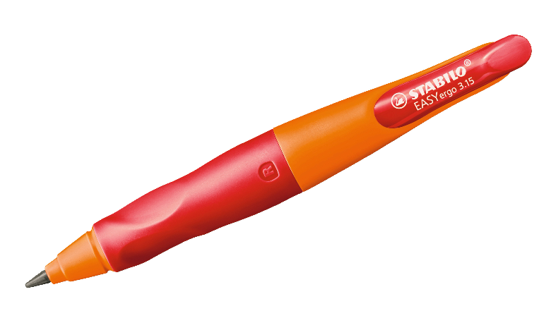 Ergonomic Mechanical Pencil - STABILO EASYergo 3.15 + Sharpener - Assorted Sizes and Colours