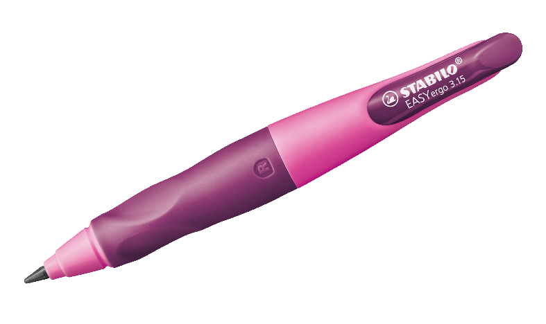 Ergonomic Mechanical Pencil - STABILO EASYergo 3.15 + Sharpener - Assorted Sizes and Colours