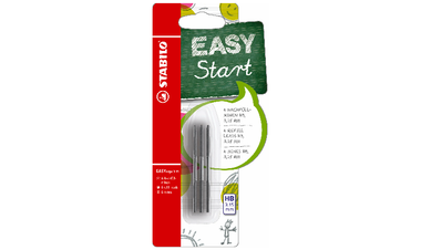 Ergonomic Mechanical Pencil - STABILO EASYergo 3.15 Refill Leads - Pack of 6 - HB