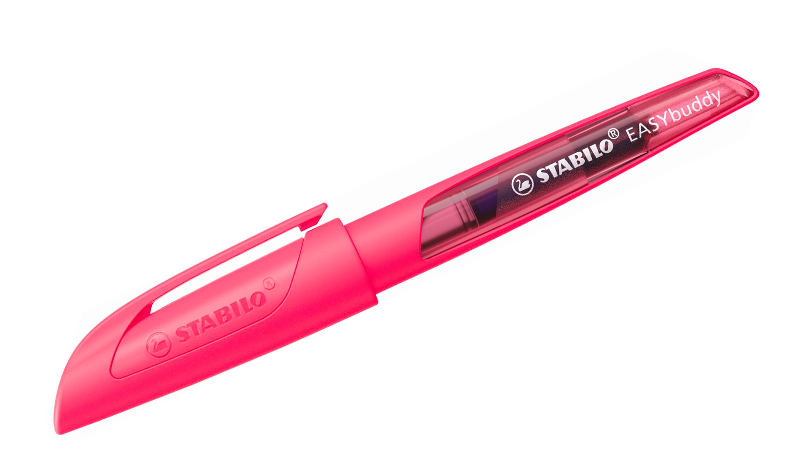 Ergonomic School Fountain Pen - STABILO EASYbuddy Neon - Assorted Colours and Nibs