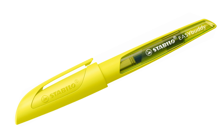 Ergonomic School Fountain Pen - STABILO EASYbuddy Neon - Assorted Colours and Nibs