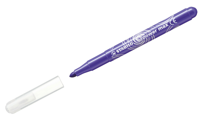 Extra-Thick Fibre-Tip Pen - STABILO power max - Classpack of 96 - Assorted Colours