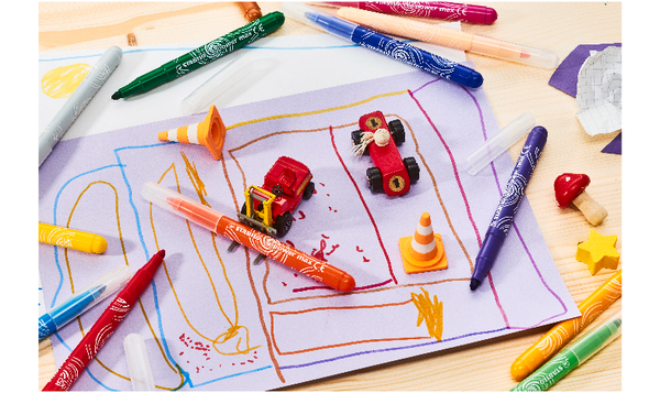 Extra-Thick Fibre-Tip Pen - STABILO power max - Classpack of 140 - Assorted Colours