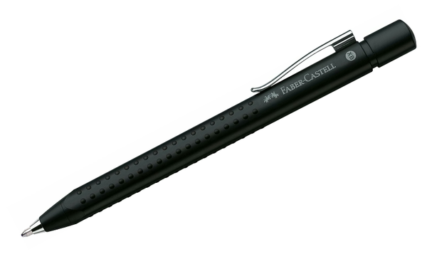 Faber-Castell Grip 2011 Fountain Pen and Ballpoint Set Black
