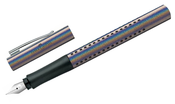 Faber-Castell Grip Edition Fountain Pen Glam Silver