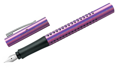 Faber-Castell Grip Edition Fountain Pen Glam Violet