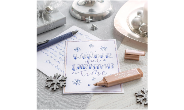 Faber-Castell Highlighter Textliner 46 Metallic Wallet of 4