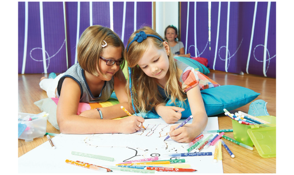 Fibre-Tip Pen with Triangular Grip Zone - STABILO Trio A-Z - Pack of 24 - Assorted Colours including 4 Neon Colours