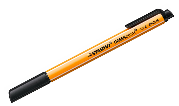 Fibre-Tip Sign Pen - STABILO GREENpoint - Assorted Pack Sizes & Colours