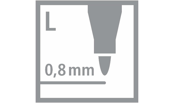 Fibre-Tip Sign Pen - STABILO GREENpoint - Assorted Pack Sizes & Colours