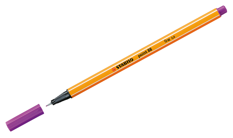Fineliner - STABILO point 88 - Assorted Pack Sizes and Colours