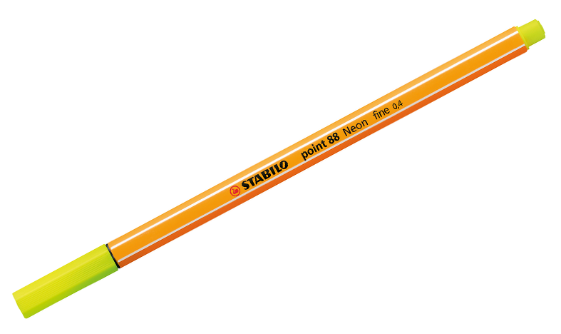 Fineliner - STABILO point 88 - Pack of 6 - Neon Colours