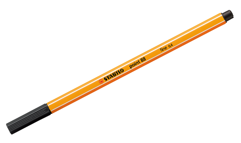 Fineliner - STABILO point 88 - ARTY - Tin of 45 - Assorted Colours