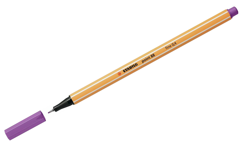 Fineliner - STABILO point 88 - Assorted Pack Sizes and Colours