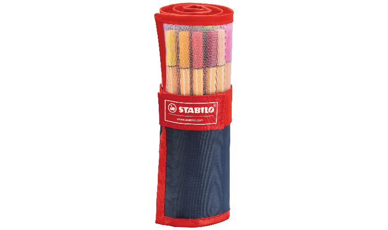 Fineliner - STABILO point 88 - Rollerset of 25 - Assorted Colours