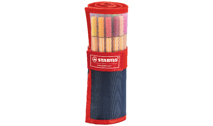 Fineliner - STABILO point 88 - Rollerset of 25 - Assorted Colours