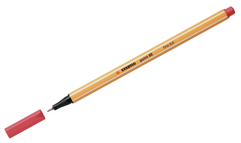 Fineliner - STABILO point 88 - Assorted Pack Sizes and Colours