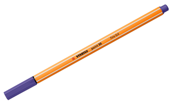 Fineliner - STABILO point 88 - Zigzag Deskset of 18 - Assorted Colours