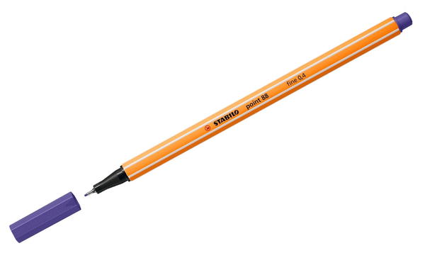 Fineliner - STABILO point 88 - Zigzag Deskset of 18 - Assorted Colours