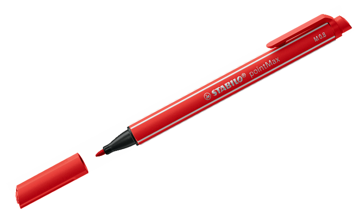 Fineliner - STABILO pointMax ARTY - Pack of 18 - Assorted Colours