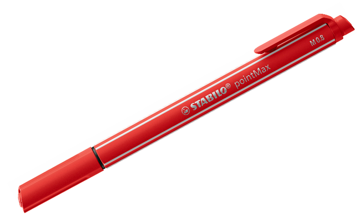 Fineliner - STABILO pointMax ARTY - Pack of 18 - Assorted Colours