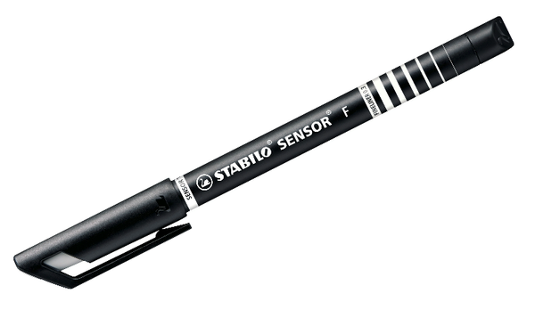 Fineliner with Cushioned F-Tip - STABILO SENSOR F - Assorted Pack Sizes and Colours