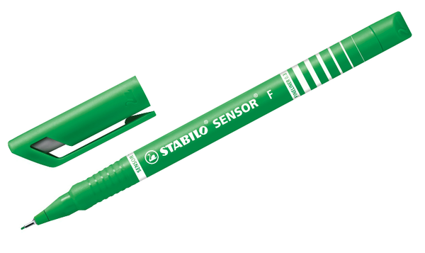 Fineliner with Cushioned F-Tip - STABILO SENSOR F - Assorted Pack Sizes and Colours