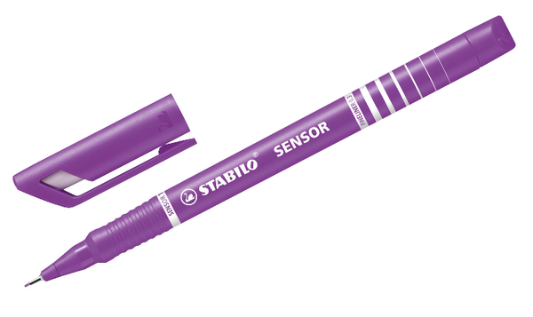 Fineliner with Cushioned F-Tip - STABILO SENSOR F - Assorted Pack Sizes and Colours