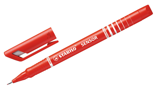 Fineliner with Cushioned F-Tip - STABILO SENSOR F - Assorted Pack Sizes and Colours