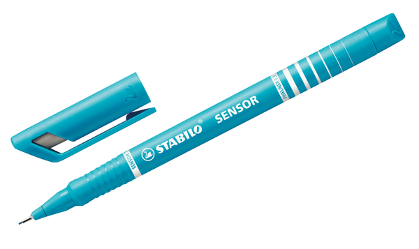 Fineliner with Cushioned F-Tip - STABILO SENSOR F - Assorted Pack Sizes and Colours