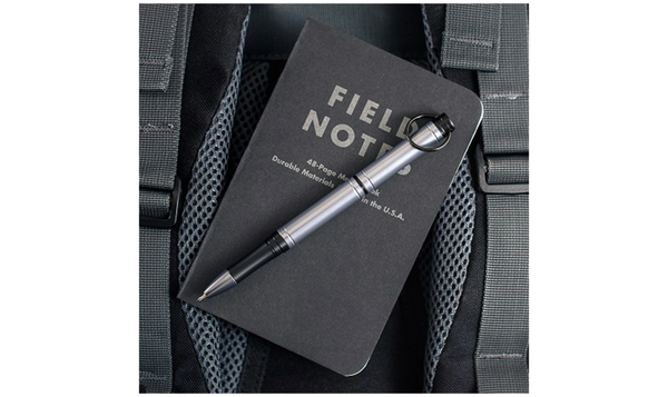 Fisher Space Pen Backpacker Pressurised Ballpoint Pen Gunmetal Grey