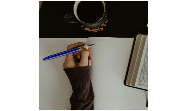 Fisher Space Pen Bullet Pressurised Ballpoint Pen Blueberry