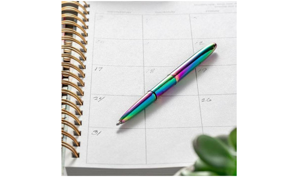 Fisher Space Pen Bullet Pressurised Ballpoint Pen Rainbow