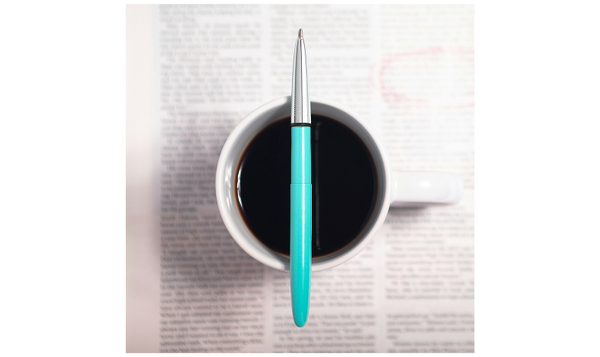 Fisher Space Pen Bullet Pressurised Ballpoint Pen Tahitian Blue