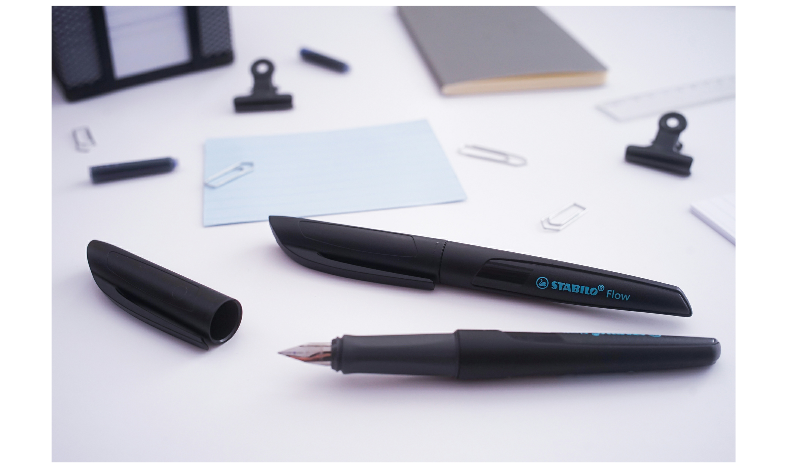 Fountain Pen - STABILO Flow - M Nib - Assorted Colours