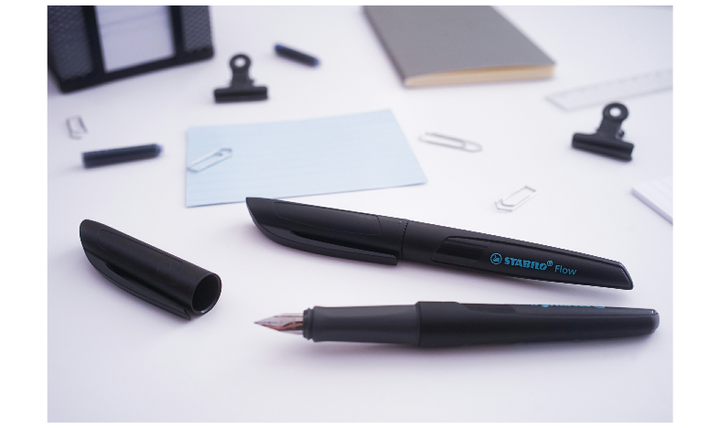Fountain Pen - STABILO Flow - M Nib - Assorted Colours