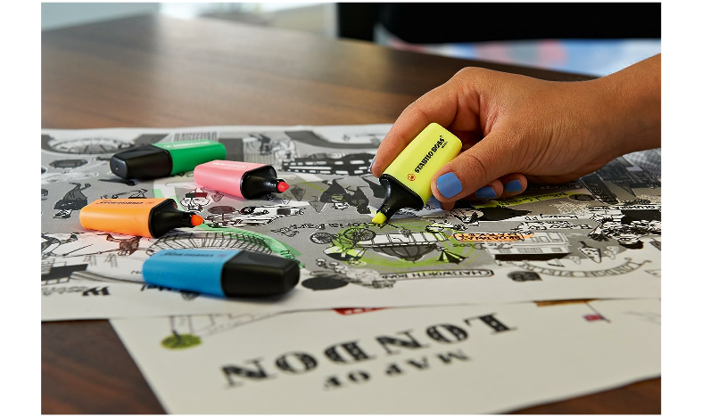 Highlighter - STABILO BOSS MINI - Assorted Pack Sizes and Colours