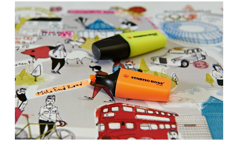 Highlighter - STABILO BOSS MINI - Assorted Pack Sizes and Colours