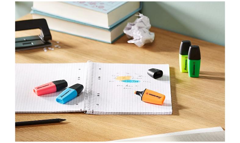 Highlighter - STABILO BOSS MINI - Assorted Pack Sizes and Colours