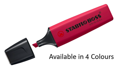 Highlighter - STABILO BOSS ORIGINAL NatureCOLOURS Wildflowers Edition - Assorted Pack Sizes and Colours