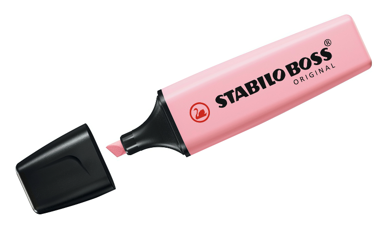 Highlighter - STABILO BOSS ORIGINAL Pastel - Assorted Pack Sizes and Colours