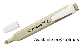 Highlighter - STABILO swing cool NatureCOLORS - Assorted Pack Sizes and Colours