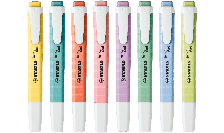 Highlighter STABILO swing cool Pastel Pack of Assorted