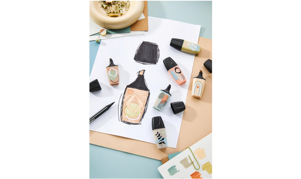 Highlighter - STABILO BOSS MINI Naturevibes - Assorted Pack Sizes and Colours