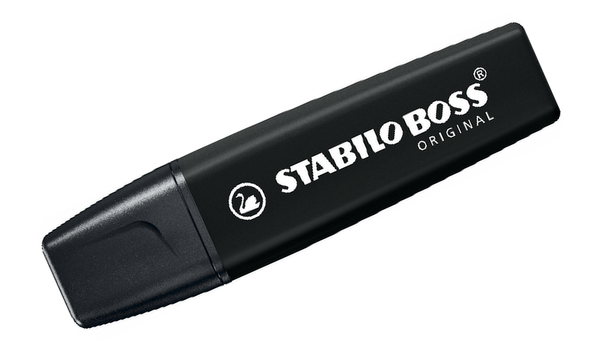 Highlighter - STABILO BOSS ORIGINAL - Deskset of 23 - 8 x Neon Colours, 8 x Pastel Colours, 6 x Nature Colours and 1 x Black Marker