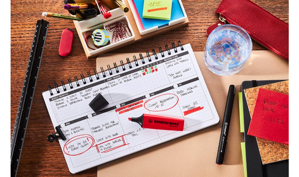 Highlighter - STABILO BOSS ORIGINAL - Pack of 1 - Real Red