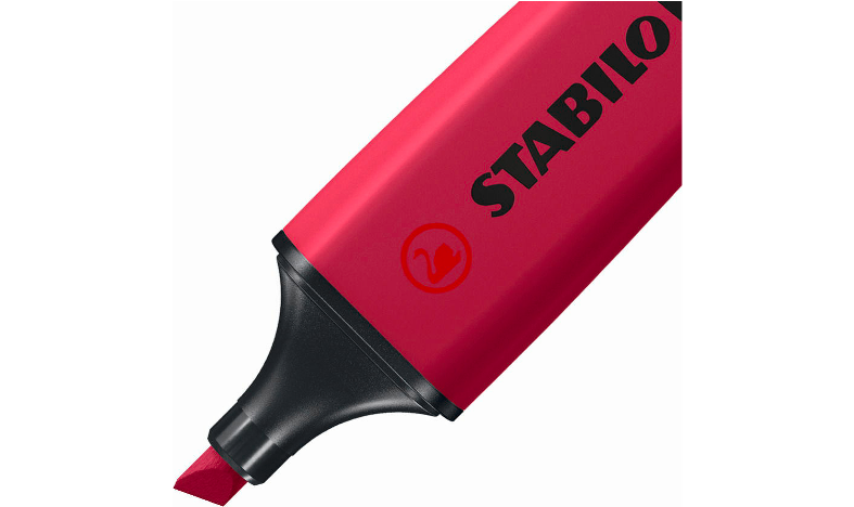 Highlighter - STABILO BOSS ORIGINAL NatureCOLOURS Wildflowers Edition - Pack of 4 - Blush, Burgundy, Grey Violet and Ultramarine
